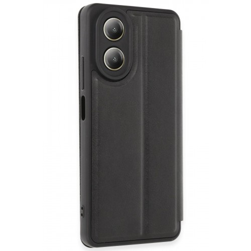 Newface Oppo A38 Kılıf Flip Cover - Siyah Newface Oppo A38 Kılıf Flip Cover - Siyah
