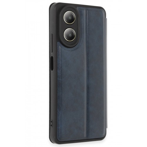 Newface Oppo A38 Kılıf Flip Cover - Lacivert Newface Oppo A38 Kılıf Flip Cover - Lacivert
