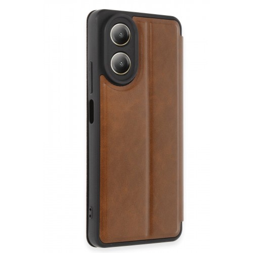 Newface Oppo A38 Kılıf Flip Cover - Taba Newface Oppo A38 Kılıf Flip Cover - Taba