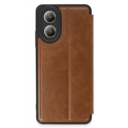 Newface Oppo A38 Kılıf Flip Cover - Taba Newface Oppo A38 Kılıf Flip Cover - Taba