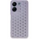 Newface Xiaomi Poco C65 Kılıf Petek Silikon Kapak - Lila Newface Xiaomi Poco C65 Kılıf Petek Silikon Kapak - Lila