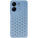 Newface Xiaomi Redmi 13C Kılıf Petek Silikon Kapak - Mavi Newface Xiaomi Redmi 13C Kılıf Petek Silikon Kapak - Mavi