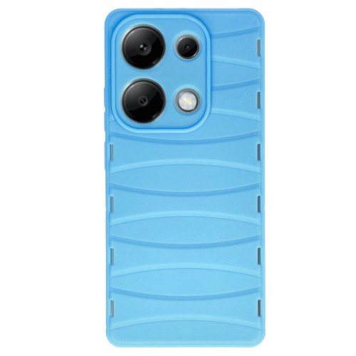 Newface Xiaomi Poco M6 Pro 4G Kılıf Bibercas Silikon Kapak - Mavi Newface Xiaomi Poco M6 Pro 4G Kılıf Bibercas Silikon Kapak - Mavi