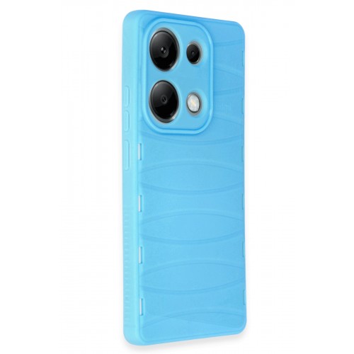 Newface Xiaomi Poco M6 Pro 4G Kılıf Bibercas Silikon Kapak - Mavi Newface Xiaomi Poco M6 Pro 4G Kılıf Bibercas Silikon Kapak - Mavi