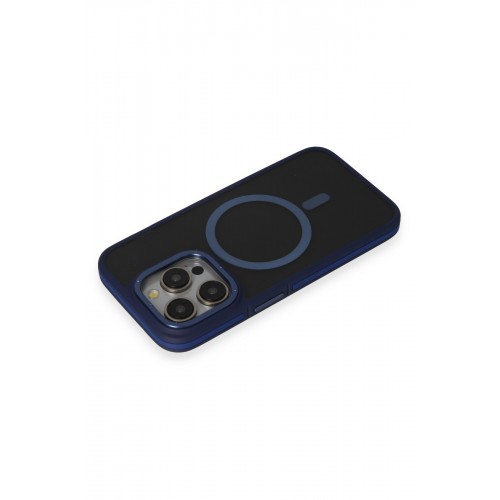 Joko iPhone 15 Pro Max Rocky Magsafe Kapak - Lacivert Joko iPhone 15 Pro Max Rocky Magsafe Kapak - Lacivert