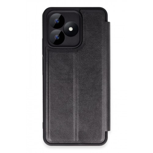 Newface Realme Note 50 4G Kılıf Flip Cover - Siyah Newface Realme Note 50 4G Kılıf Flip Cover - Siyah
