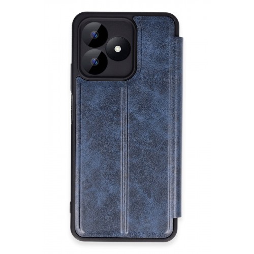 Newface Realme Note 50 4G Kılıf Flip Cover - Lacivert Newface Realme Note 50 4G Kılıf Flip Cover - Lacivert