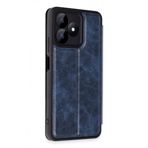 Newface Realme Note 50 4G Kılıf Flip Cover - Lacivert Newface Realme Note 50 4G Kılıf Flip Cover - Lacivert