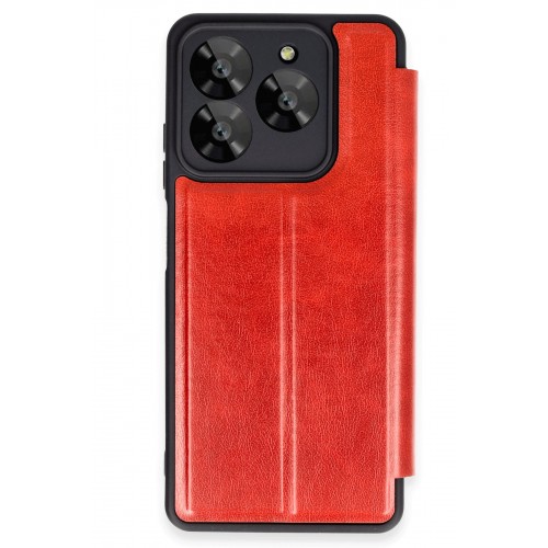 Newface General Mobile Era 30 Kılıf Flip Cover - Kırmızı Newface General Mobile Era 30 Kılıf Flip Cover - Kırmızı