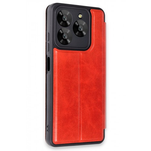 Newface General Mobile Era 30 Kılıf Flip Cover - Kırmızı Newface General Mobile Era 30 Kılıf Flip Cover - Kırmızı