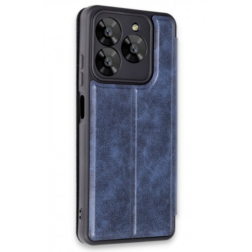 Newface General Mobile Era 50 Kılıf Flip Cover - Lacivert Newface General Mobile Era 50 Kılıf Flip Cover - Lacivert
