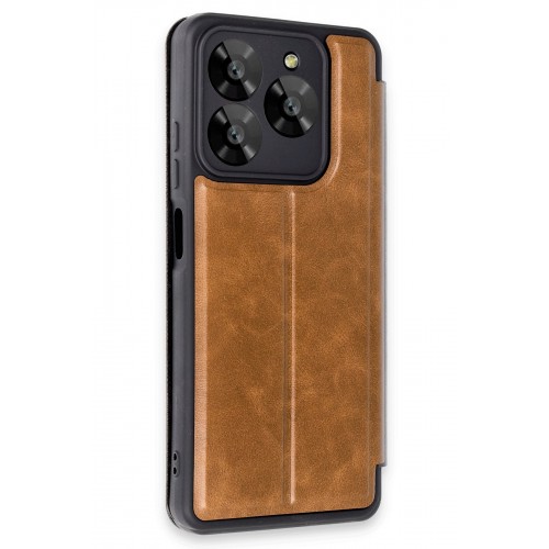 Newface General Mobile Era 50 Kılıf Flip Cover - Taba Newface General Mobile Era 50 Kılıf Flip Cover - Taba