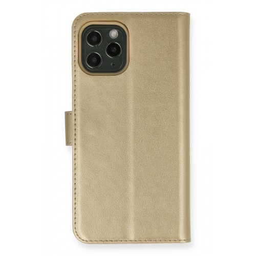 Newface iPhone 12 Pro Kılıf Trend S Plus Kapaklı Kılıf - Gold Newface iPhone 12 Pro Kılıf Trend S Plus Kapaklı Kılıf - Gold