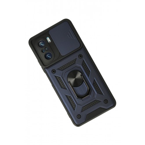Newface Xiaomi Redmi K40 Pro Kılıf Pars Lens Yüzüklü Silikon - Lacivert Newface Xiaomi Redmi K40 Pro Kılıf Pars Lens Yüzüklü Silikon - Lacivert