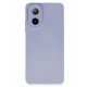 Newface Oppo A38 Kılıf Nano içi Kadife Silikon - Lila Newface Oppo A38 Kılıf Nano içi Kadife Silikon - Lila