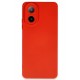 Newface Oppo A38 Kılıf Nano içi Kadife Silikon - Kırmızı