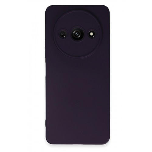 Newface Xiaomi Poco C61 Kılıf Nano içi Kadife Silikon - Mor