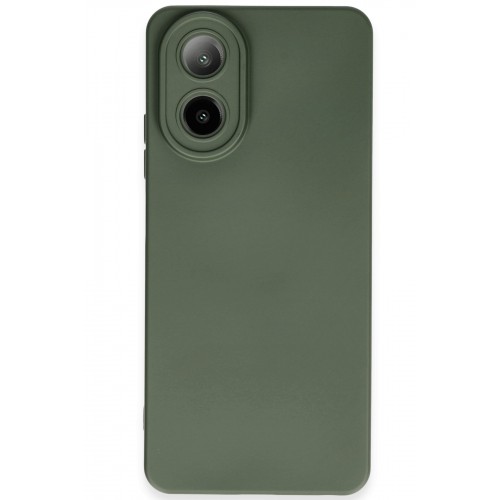 Newface Oppo A38 Kılıf Nano içi Kadife Silikon - Koyu Yeşil Newface Oppo A38 Kılıf Nano içi Kadife Silikon - Koyu Yeşil