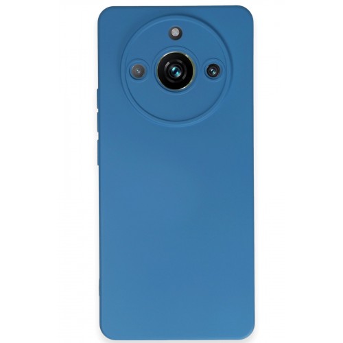 Newface Realme 11 Pro Kılıf Nano içi Kadife Silikon - Mavi Newface Realme 11 Pro Kılıf Nano içi Kadife Silikon - Mavi