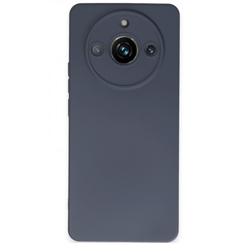 Newface Realme 11 Pro Kılıf Nano içi Kadife Silikon - Gri Newface Realme 11 Pro Kılıf Nano içi Kadife Silikon - Gri