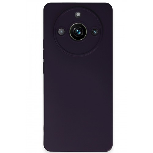 Newface Realme 11 Pro Kılıf Nano içi Kadife Silikon - Mor