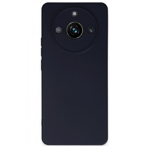 Newface Realme 11 Pro Kılıf Nano içi Kadife Silikon - Lacivert Newface Realme 11 Pro Kılıf Nano içi Kadife Silikon - Lacivert