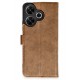 Newface Xiaomi Redmi 13 4G Kılıf Trend S Plus Kapaklı Kılıf - Taba