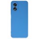 Newface Oppo A38 Kılıf First Silikon - Mavi Newface Oppo A38 Kılıf First Silikon - Mavi