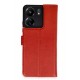 Newface Xiaomi Redmi 13C Kılıf Trend S Plus Kapaklı Kılıf - Kırmızı