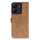 Newface Xiaomi Redmi 13C Kılıf Trend S Plus Kapaklı Kılıf - Taba