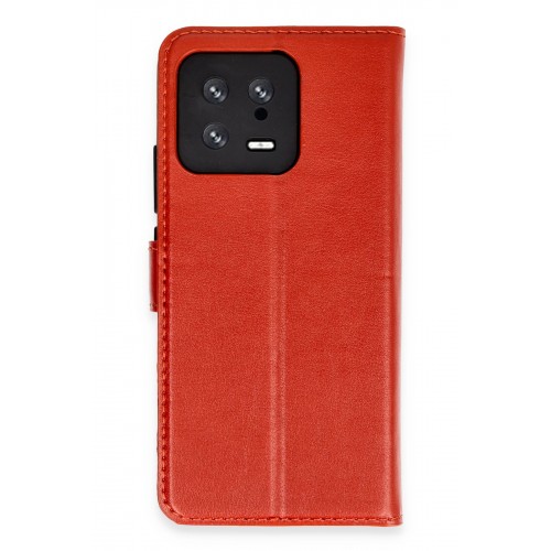 Newface Xiaomi Mi 13 Kılıf Trend S Plus Kapaklı Kılıf - Kırmızı Newface Xiaomi Mi 13 Kılıf Trend S Plus Kapaklı Kılıf - Kırmızı