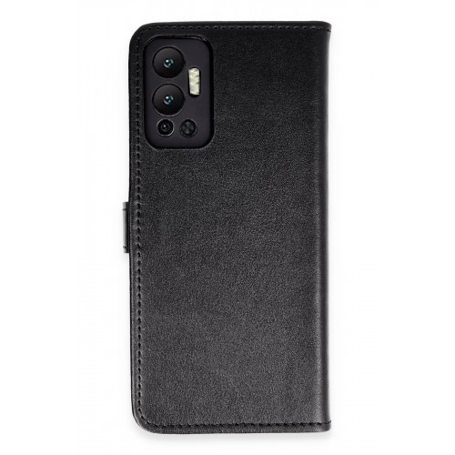 Newface İnfinix Hot 12 Kılıf Trend S Plus Kapaklı Kılıf - Siyah Newface İnfinix Hot 12 Kılıf Trend S Plus Kapaklı Kılıf - Siyah