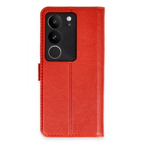 Newface Vivo V29 5G Kılıf Trend S Plus Kapaklı Kılıf - Kırmızı Newface Vivo V29 5G Kılıf Trend S Plus Kapaklı Kılıf - Kırmızı