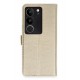 Newface Vivo V29 5G Kılıf Trend S Plus Kapaklı Kılıf - Gold Newface Vivo V29 5G Kılıf Trend S Plus Kapaklı Kılıf - Gold