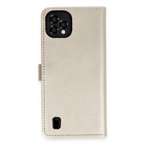 Newface Reeder P13 Blue Plus 2022 Kılıf Trend S Plus Kapaklı Kılıf - Gold Newface Reeder P13 Blue Plus 2022 Kılıf Trend S Plus Kapaklı Kılıf - Gold