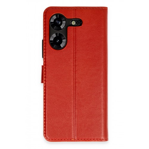 Newface Tecno Pova 5 Kılıf Trend S Plus Kapaklı Kılıf - Kırmızı Newface Tecno Pova 5 Kılıf Trend S Plus Kapaklı Kılıf - Kırmızı
