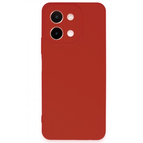 Newface Vivo Y28 Kılıf First Silikon - Kırmızı Newface Vivo Y28 Kılıf First Silikon - Kırmızı