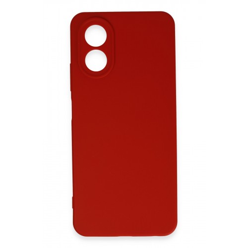 Newface Oppo A38 Kılıf First Silikon - Kırmızı Newface Oppo A38 Kılıf First Silikon - Kırmızı
