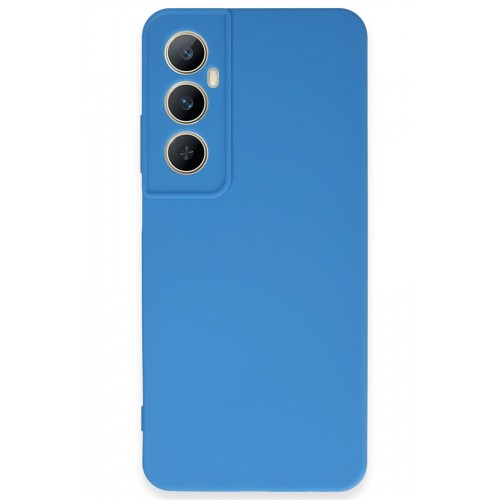 Newface Realme C65 Kılıf First Silikon - Mavi Newface Realme C65 Kılıf First Silikon - Mavi