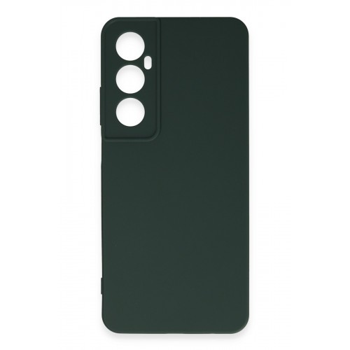 Newface Realme C65 Kılıf First Silikon - Koyu Yeşil Newface Realme C65 Kılıf First Silikon - Koyu Yeşil
