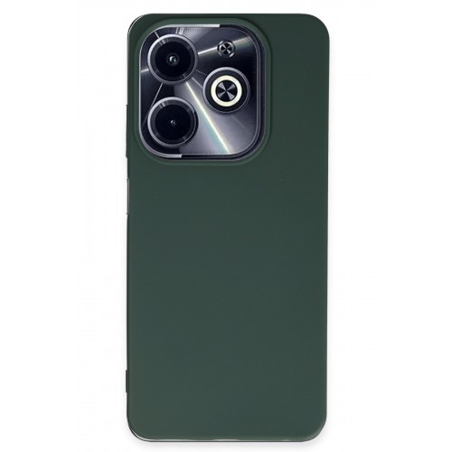 Newface İnfinix Hot 40i Kılıf First Silikon - Koyu Yeşil Newface İnfinix Hot 40i Kılıf First Silikon - Koyu Yeşil