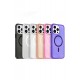Newface iPhone 16 Pro Max Kılıf Glow Magsafe Kapak - Mor