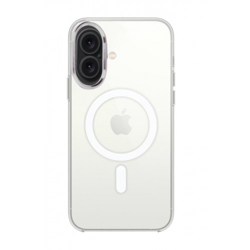 Newface iPhone 16 Plus Kılıf Pc Real Magsafe Kapak - Şeffaf