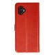 Newface Samsung Galaxy XCover 6 Pro Kılıf Trend S Plus Kapaklı Kılıf - Kırmızı