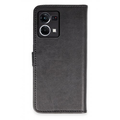 Newface Oppo Reno 7 Kılıf Trend S Plus Kapaklı Kılıf - Siyah Newface Oppo Reno 7 Kılıf Trend S Plus Kapaklı Kılıf - Siyah