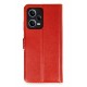 Newface Xiaomi Redmi Note 12 Pro 5G Kılıf Trend S Plus Kapaklı Kılıf - Kırmızı