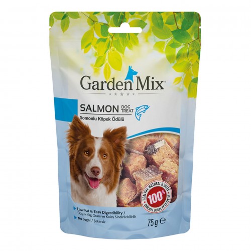 Garden Mıx Somonlu Köpek Ödülü 75 Gr Garden Mıx Somonlu Köpek Ödülü 75 Gr