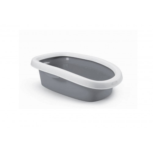 Stefanplast Sprınt 10 Beyaz /gri Kedi Tuvaleti 31x43x14cm Stefanplast Sprınt 10 Beyaz /gri Kedi Tuvaleti 31x43x14cm