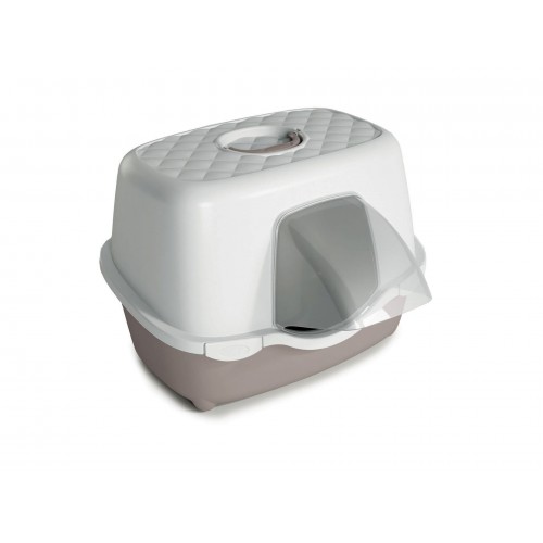 Stefanplast Tres Chıc Beyaz/pembe Kedi Tuvaleti 56x54,5x39cm Stefanplast Tres Chıc Beyaz/pembe Kedi Tuvaleti 56x54,5x39cm