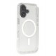 Newface iPhone 16 Kılıf Glow Magsafe Kapak - Şeffaf Newface iPhone 16 Kılıf Glow Magsafe Kapak - Şeffaf